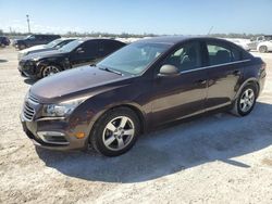 Chevrolet salvage cars for sale: 2015 Chevrolet Cruze LT