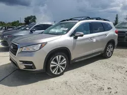 Salvage cars for sale from Copart Arcadia, FL: 2020 Subaru Ascent Limited