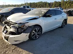 Salvage cars for sale at Greenwell Springs, LA auction: 2018 Nissan Maxima 3.5S