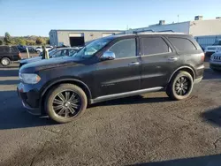 Salvage cars for sale at Vallejo, CA auction: 2012 Dodge Durango Citadel