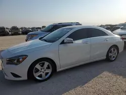 Salvage cars for sale at San Antonio, TX auction: 2015 Mercedes-Benz CLA 250