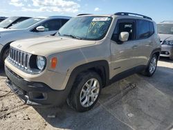 Jeep salvage cars for sale: 2015 Jeep Renegade Latitude