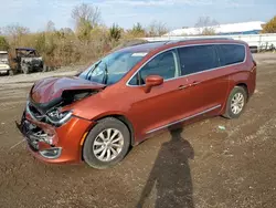 Chrysler salvage cars for sale: 2018 Chrysler Pacifica Touring L Plus