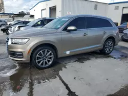 Salvage cars for sale at New Orleans, LA auction: 2018 Audi Q7 Prestige