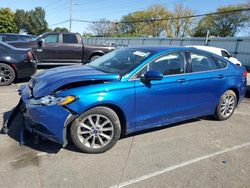 2017 Ford Fusion SE en venta en Moraine, OH