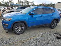 Salvage cars for sale at Spartanburg, SC auction: 2020 Jeep Compass Latitude