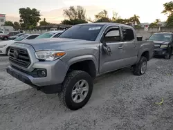 Toyota salvage cars for sale: 2018 Toyota Tacoma Double Cab