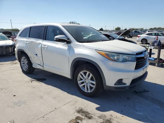 2015 Toyota Highlander LE