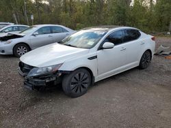 Salvage cars for sale at Cookstown, ON auction: 2011 KIA Optima SX