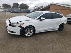 Ford Fusion se Hybrid salvage cars for sale: 2018 Ford Fusion SE Hybrid