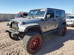 Salvage cars for sale at Phoenix, AZ auction: 2016 Jeep Wrangler Unlimited Sport