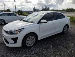 Salvage cars for sale at Riverview, FL auction: 2023 KIA Rio LX