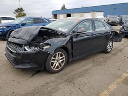 Salvage cars for sale at Woodhaven, MI auction: 2015 Ford Fusion SE