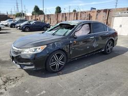 Salvage cars for sale at Wilmington, CA auction: 2016 Honda Accord Sport