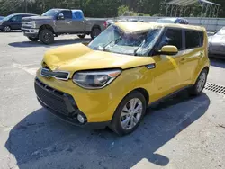 Salvage cars for sale at Savannah, GA auction: 2016 KIA Soul +