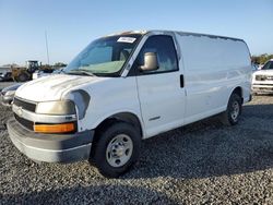 Salvage trucks for sale at Riverview, FL auction: 2005 Chevrolet Express G2500