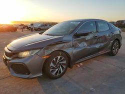 Honda salvage cars for sale: 2018 Honda Civic LX