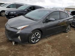 Salvage cars for sale from Copart Brighton, CO: 2016 Toyota Prius