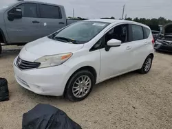 Salvage cars for sale at Arcadia, FL auction: 2015 Nissan Versa Note S