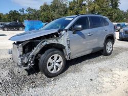 Salvage cars for sale at Ocala, FL auction: 2021 Toyota Rav4 LE