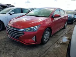 Carros salvage para piezas a la venta en subasta: 2020 Hyundai Elantra SE