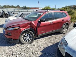 Salvage SUVs for sale at auction: 2015 Jeep Cherokee Sport