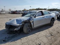 Salvage cars for sale from Copart Indianapolis, IN: 2024 Honda Accord Hybrid Sport