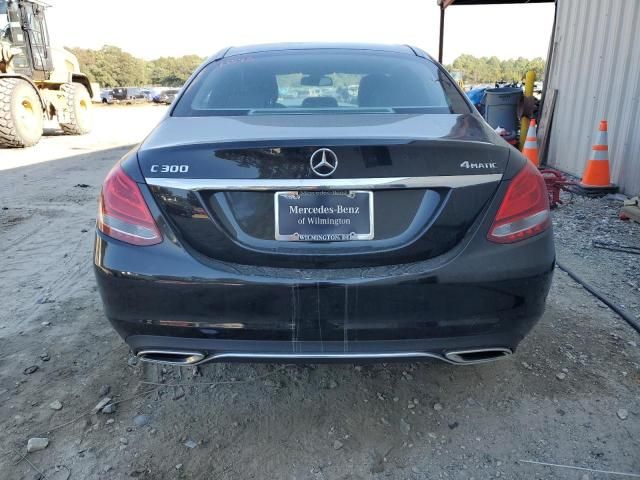 2018 Mercedes-Benz C 300 4matic