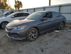 Salvage cars for sale at Fort Pierce, FL auction: 2017 Honda Accord LX