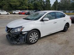 Nissan salvage cars for sale: 2018 Nissan Sentra S