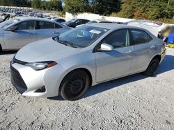 Salvage cars for sale at Fairburn, GA auction: 2018 Toyota Corolla L