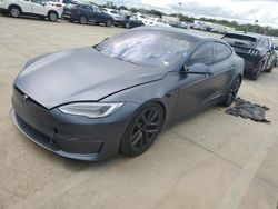 Salvage cars for sale at Riverview, FL auction: 2021 Tesla Model S