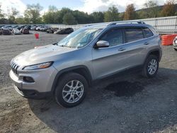 Salvage cars for sale at Grantville, PA auction: 2016 Jeep Cherokee Latitude