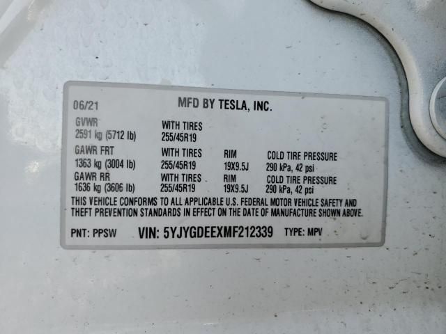 2021 Tesla Model Y