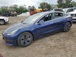 Salvage cars for sale at Baltimore, MD auction: 2018 Tesla Model 3