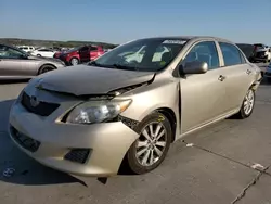 2010 Toyota Corolla Base en venta en Grand Prairie, TX