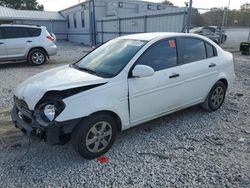 Salvage cars for sale at Prairie Grove, AR auction: 2008 Hyundai Accent GLS