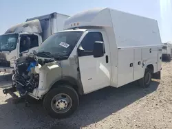 Salvage trucks for sale at Haslet, TX auction: 2022 Chevrolet Express G3500