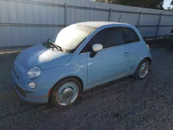 Salvage cars for sale at Gastonia, NC auction: 2015 Fiat 500 Lounge