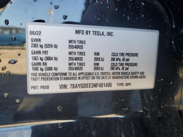 2022 Tesla Model Y