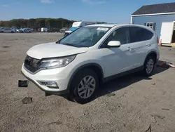 Salvage cars for sale at Assonet, MA auction: 2015 Honda CR-V EX