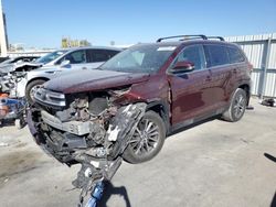 2019 Toyota Highlander SE en venta en Kansas City, KS