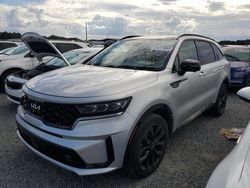 Salvage cars for sale at Midway, FL auction: 2022 KIA Sorento SX