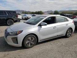 Salvage cars for sale at Las Vegas, NV auction: 2017 Hyundai Ioniq SEL