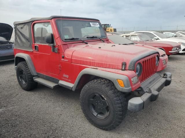 2005 Jeep Wrangler / TJ Sport