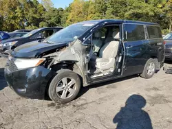 Salvage cars for sale from Copart Austell, GA: 2015 Nissan Quest S