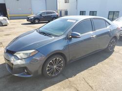 Salvage cars for sale at Vallejo, CA auction: 2015 Toyota Corolla L