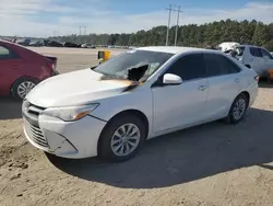 Salvage cars for sale at Greenwell Springs, LA auction: 2017 Toyota Camry LE