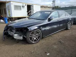 Mercedes-Benz salvage cars for sale: 2020 Mercedes-Benz S 560 4matic