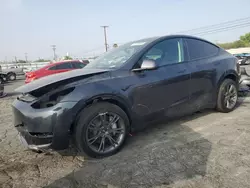 Salvage cars for sale at Colton, CA auction: 2024 Tesla Model Y